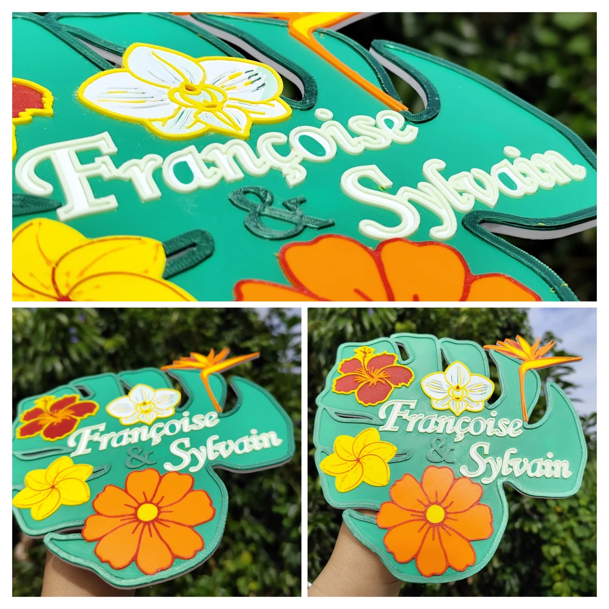 Fleurs tropicales