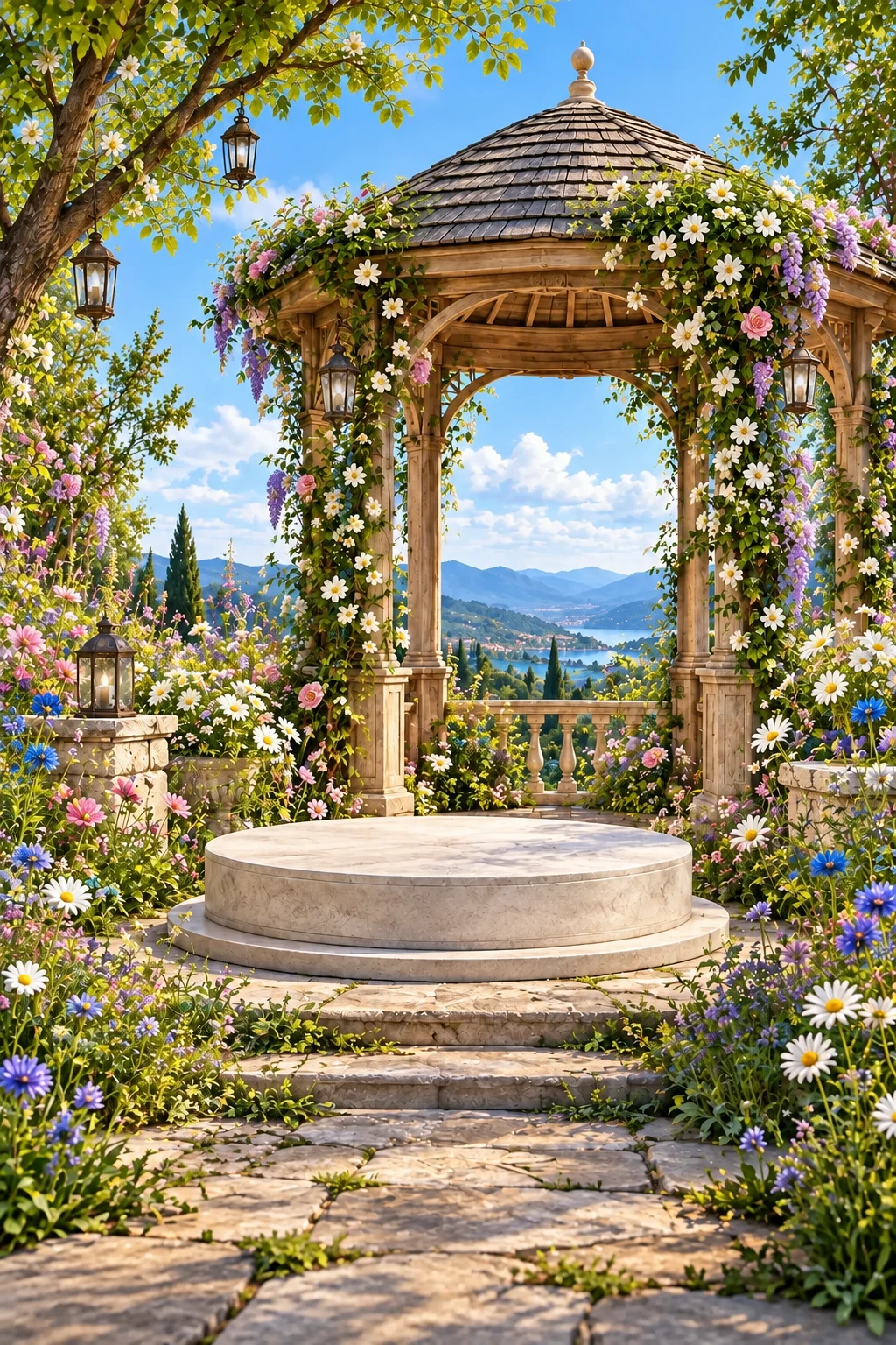 Jardin d’inspiration Champêtre