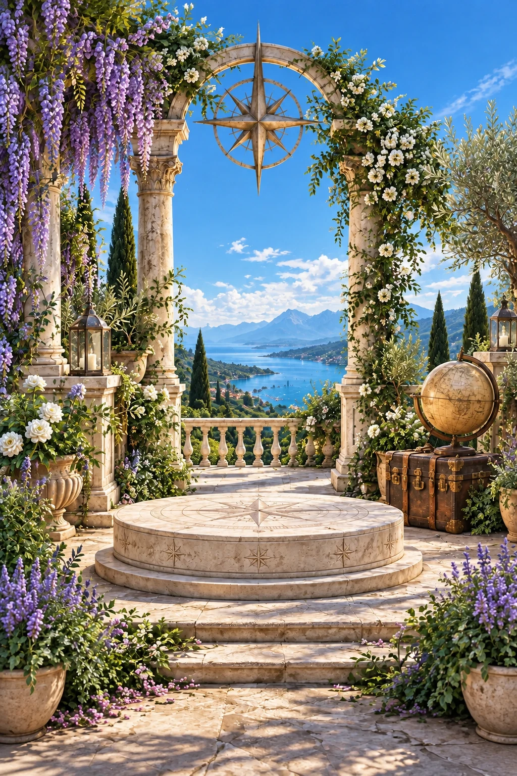 Jardin d’inspiration Thématique · Voyage